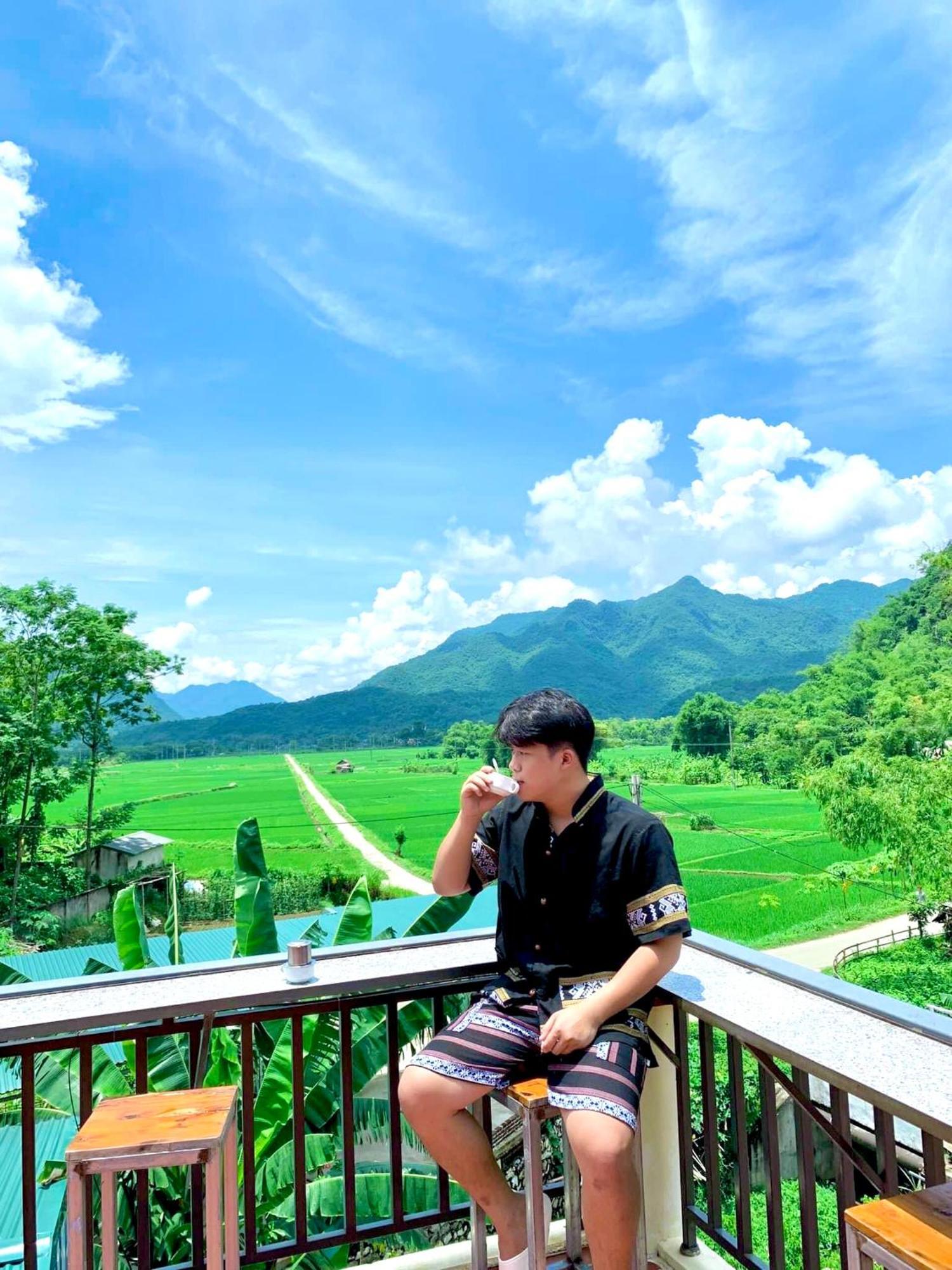 An Huy Homestay Mai Chau Exterior foto